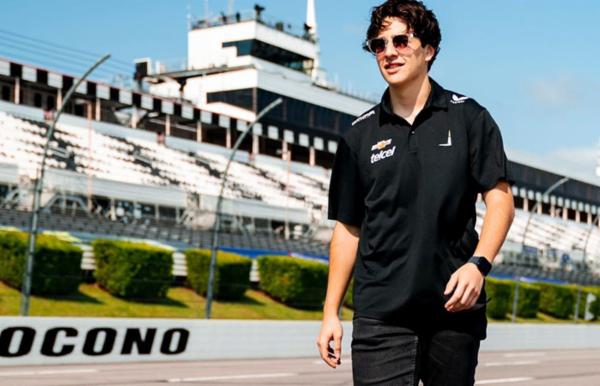 Se le escapa el top-10 a Andrés Pérez de Lara en el trióvalo de Pocono
