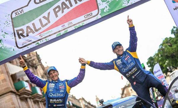 Pancho Name y Armando Zapata se erigen campeones 2025 de RC4 tras podio en el 46 Rally Patrio