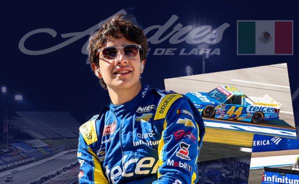 Vuelve Andr&eacute;s P&eacute;rez de Lara a Martinsville, el complicado &oacute;valo corto que a &eacute;l se le da bien