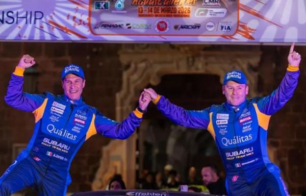 Triunfo de Pancho Name y Armando Zapata en RC4 en el Rally Aguascalientes