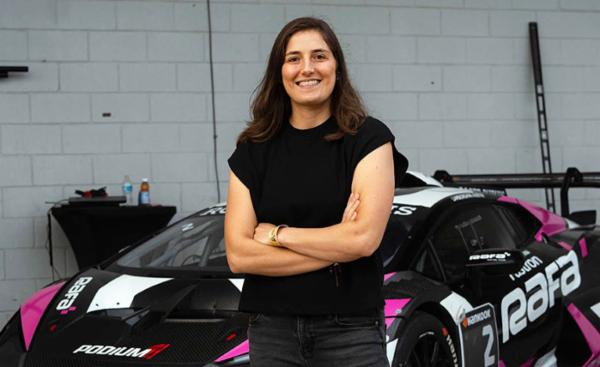 Regresa Tatiana Calderón a Sebring para debutar en Lamborghini Súper Trofeo