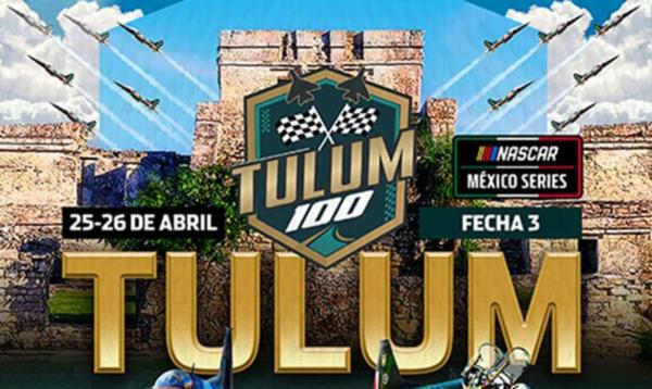 Abraham, Eloy y Max se lanzan por el triunfo en el histórico debut de Tulum como plaza de NASCAR México