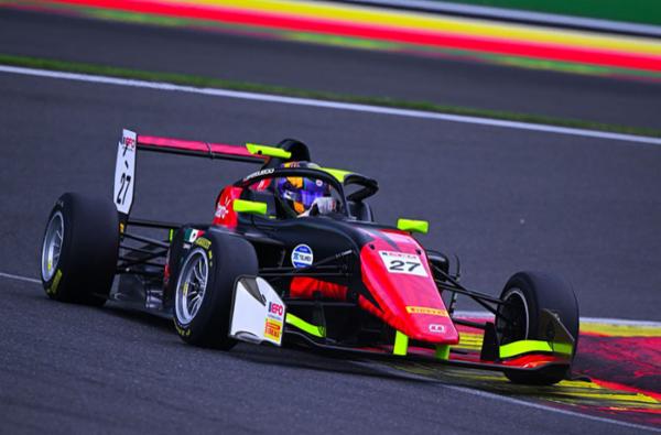 En visita a Spa-Francorchamps, Jesse Carrasquedo captura podio de Eurofórmula Open
