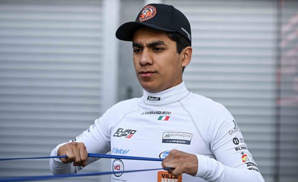 Jesse Carrasquedo corre por primera vez en la pista de Misano en tercera ronda de Eurofórmula Open
