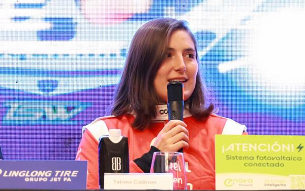 Tatiana Calderón se une a la parrilla en el Panamá GT Challenge de las Américas