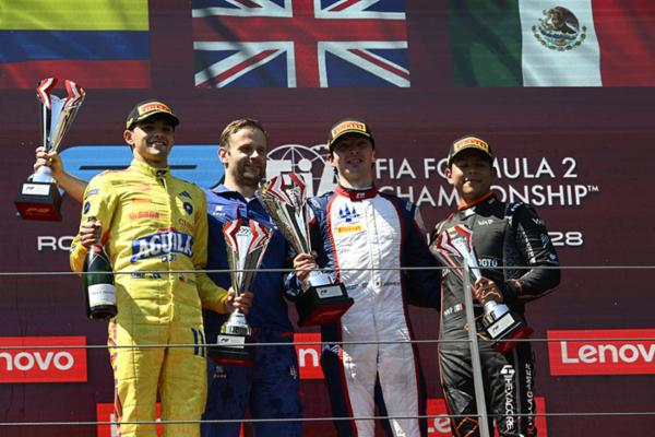 Montoya y Villagómez hacen el 2-3 para Escudería Telmex Telcel en el sprint de F2 en Austria