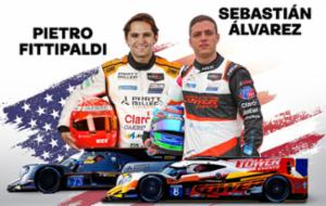 Pietro Fittipaldi se mete al top-10 en la Petit Le Mans en Atlanta y Sebastián Álvarez abandona