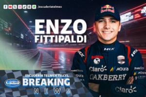 Enzo Fittipaldi correrá la INDY NXT 2026 con HMD Motorsports