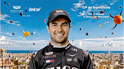 Éxito en Barcelona Sergio Pérez 2026